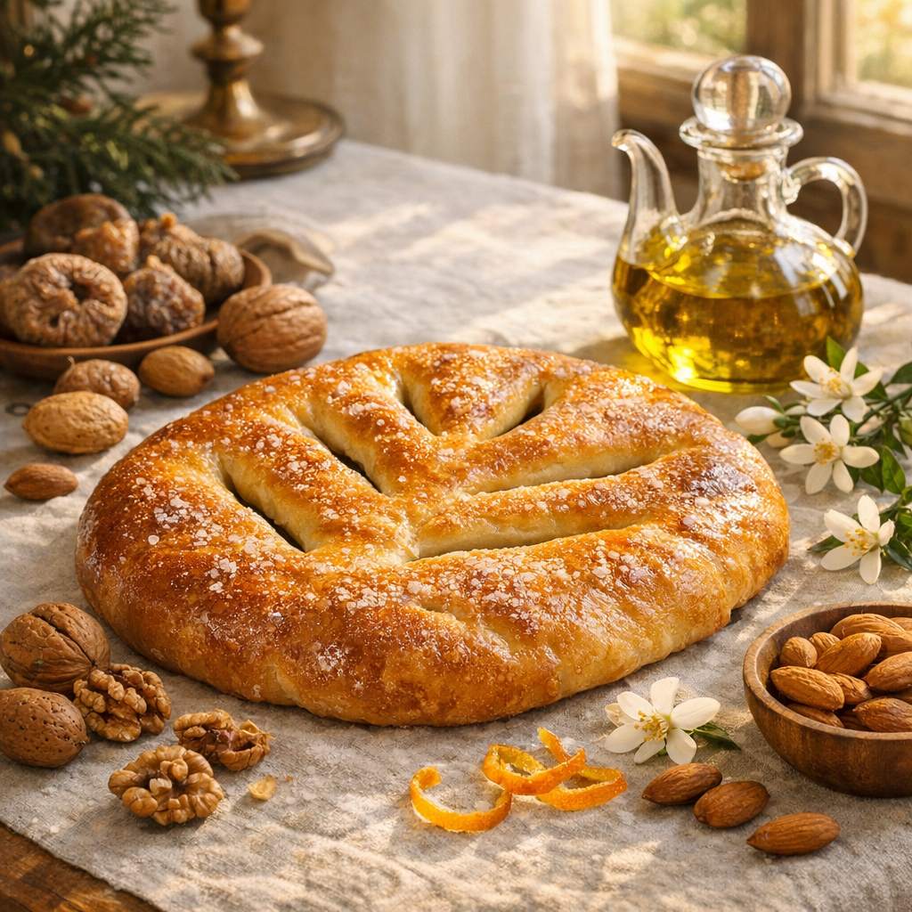 L’origine de la Pompe à huile provençale se partage à Noël