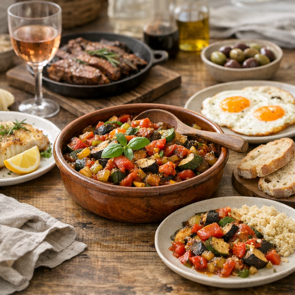 Poisson, œufs ou sans viande&nbsp;: quand la ratatouille devient le centre du repas