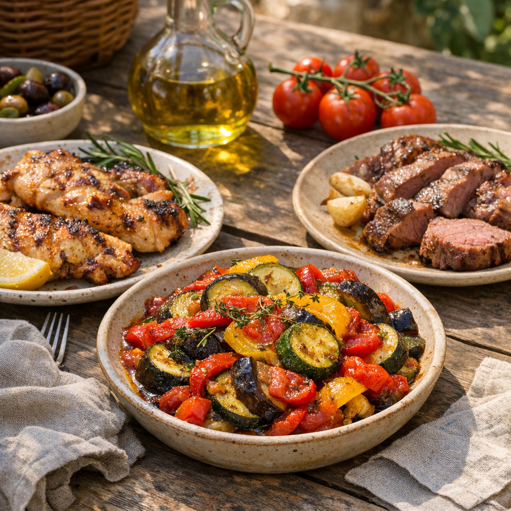 Quelle viande choisir en accompagnement d’une Ratatouille ?