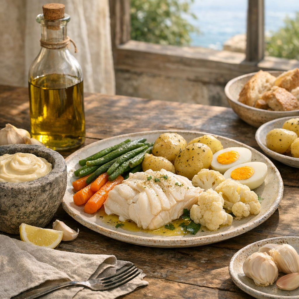 La recette véritable de l’aïoli : sauce et grand plat provençal