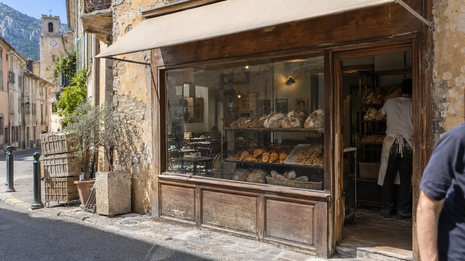 Alexis Demaria, boulanger de Sospel, prépare sa retraite : sa boulangerie-pâtisserie cherche un repreneur