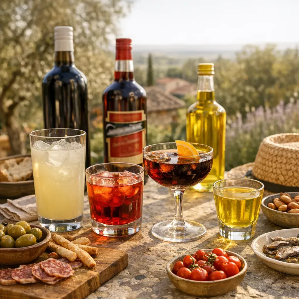 Découvrez les boissons d’un apéritif provençal : pastis, Gambetta, Saint-Raphaël et gentiane