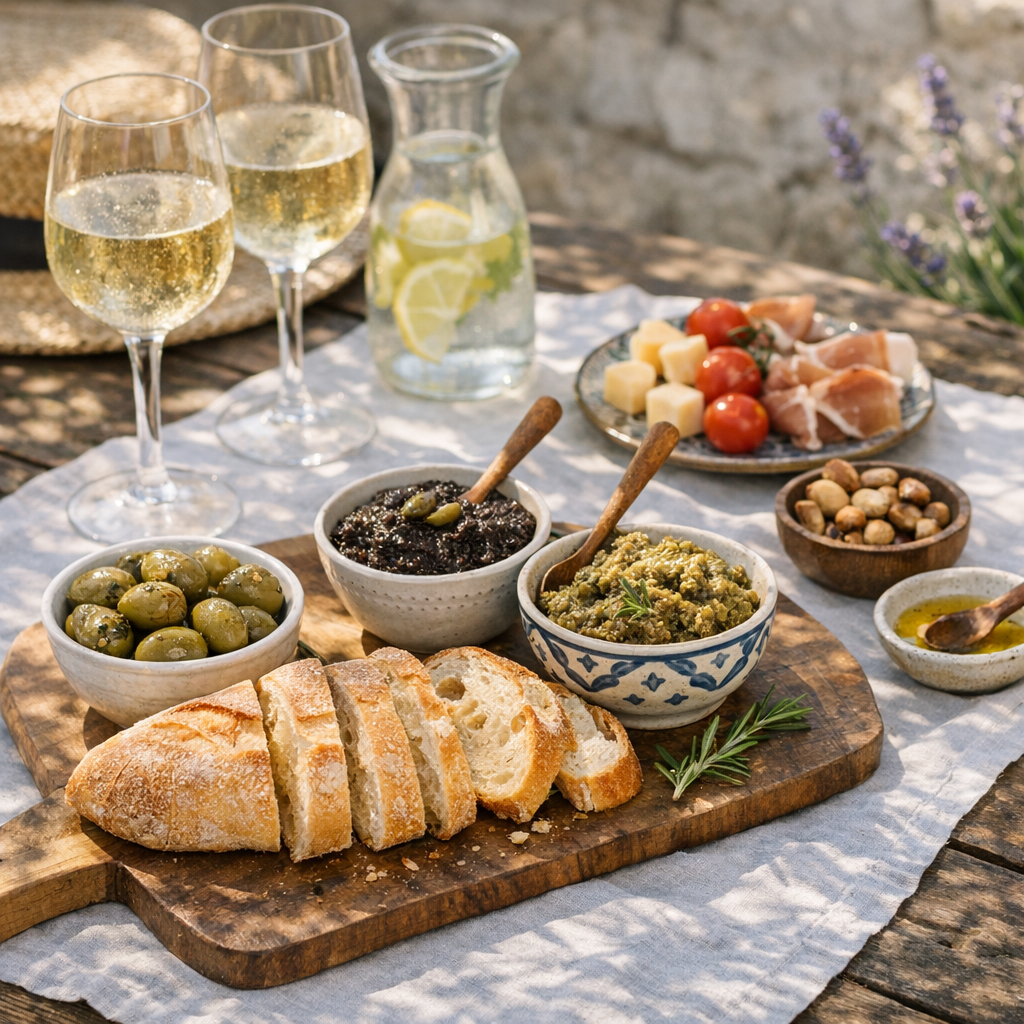 Composer un apéro Provençal qui sonne juste, sans clichés