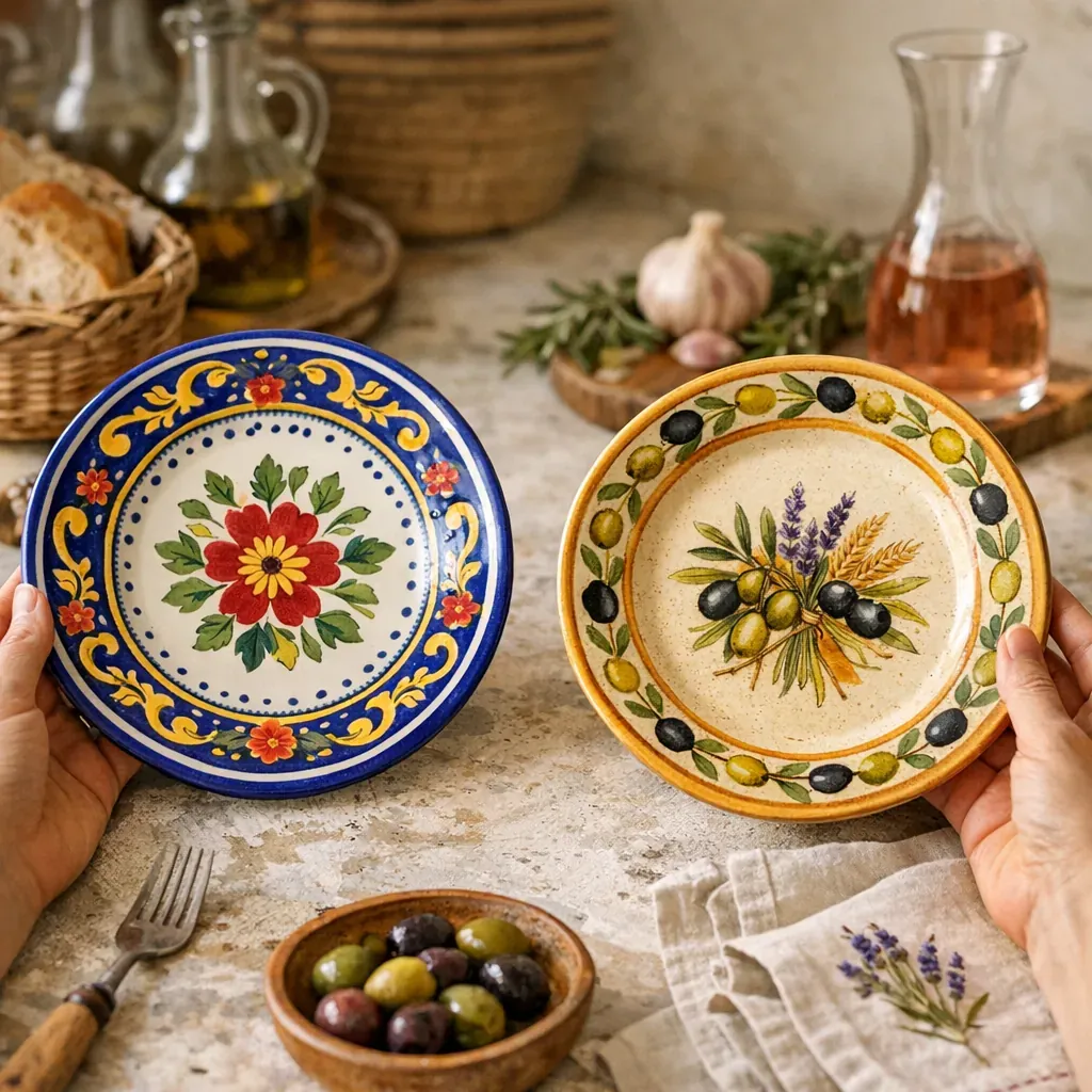 Comment distinguer une assiette “style Provence” d’une pièce vraiment liée à une culture de table provençale ?