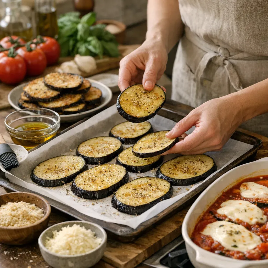 Préparer les aubergines sans les gorger d’huile