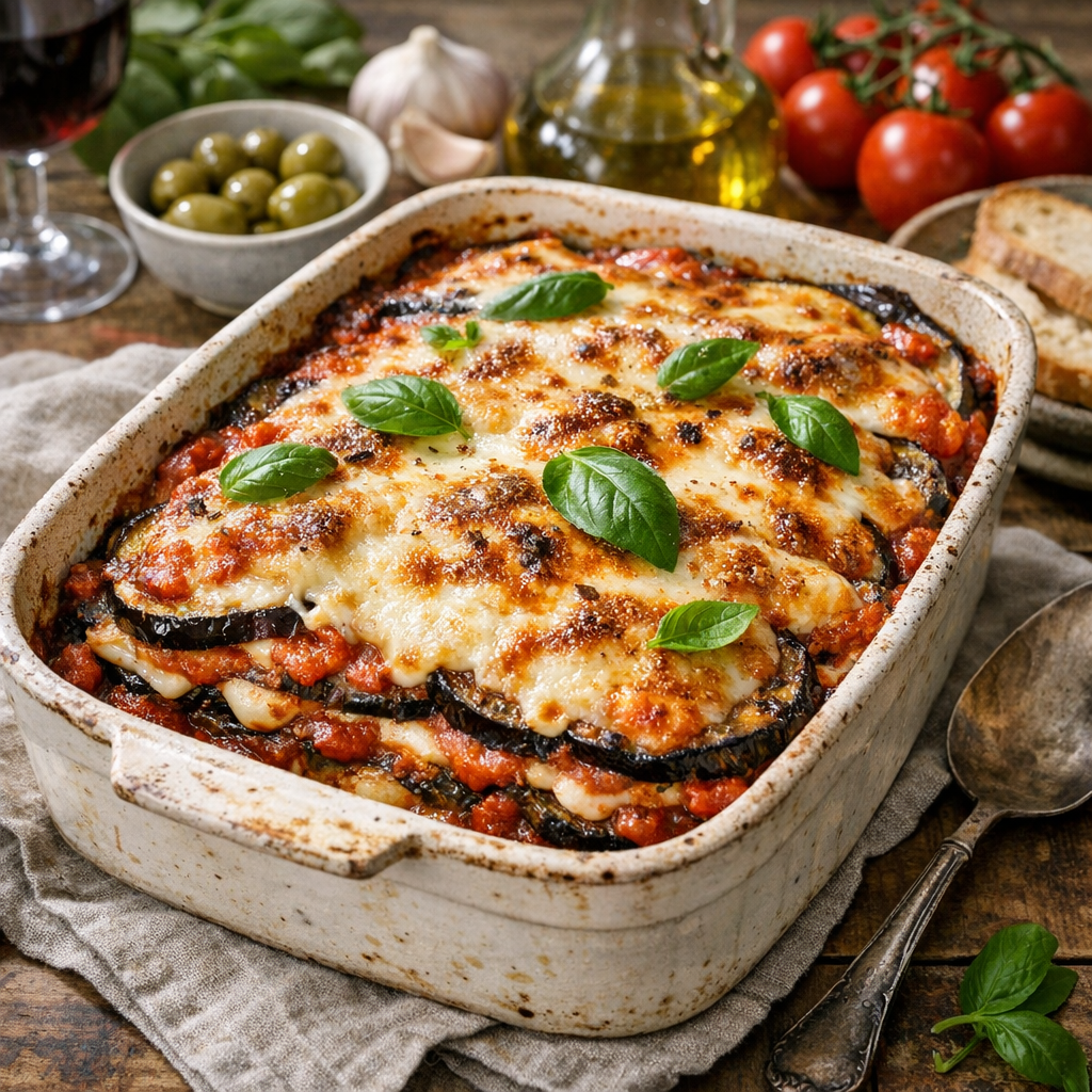 Comment faire des Aubergines à la parmesane facilement