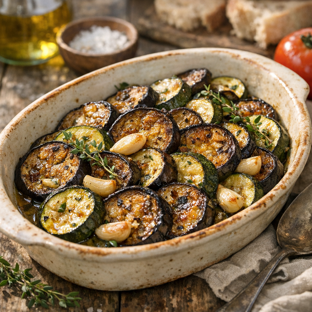 Comment obtenir des aubergines et courgettes au four bien fondantes
