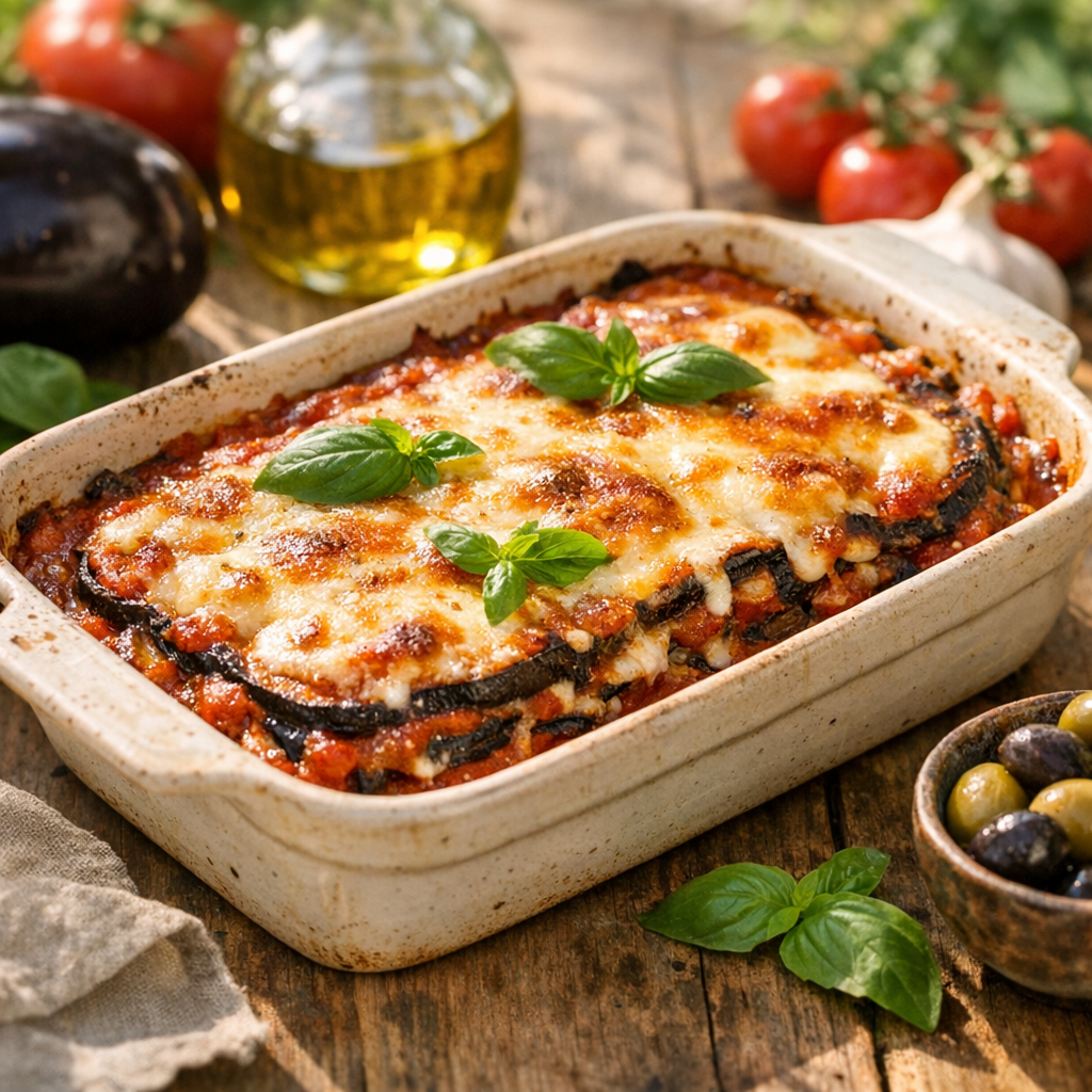 Les aubergines en recette italienne : la parmigiana qui régale