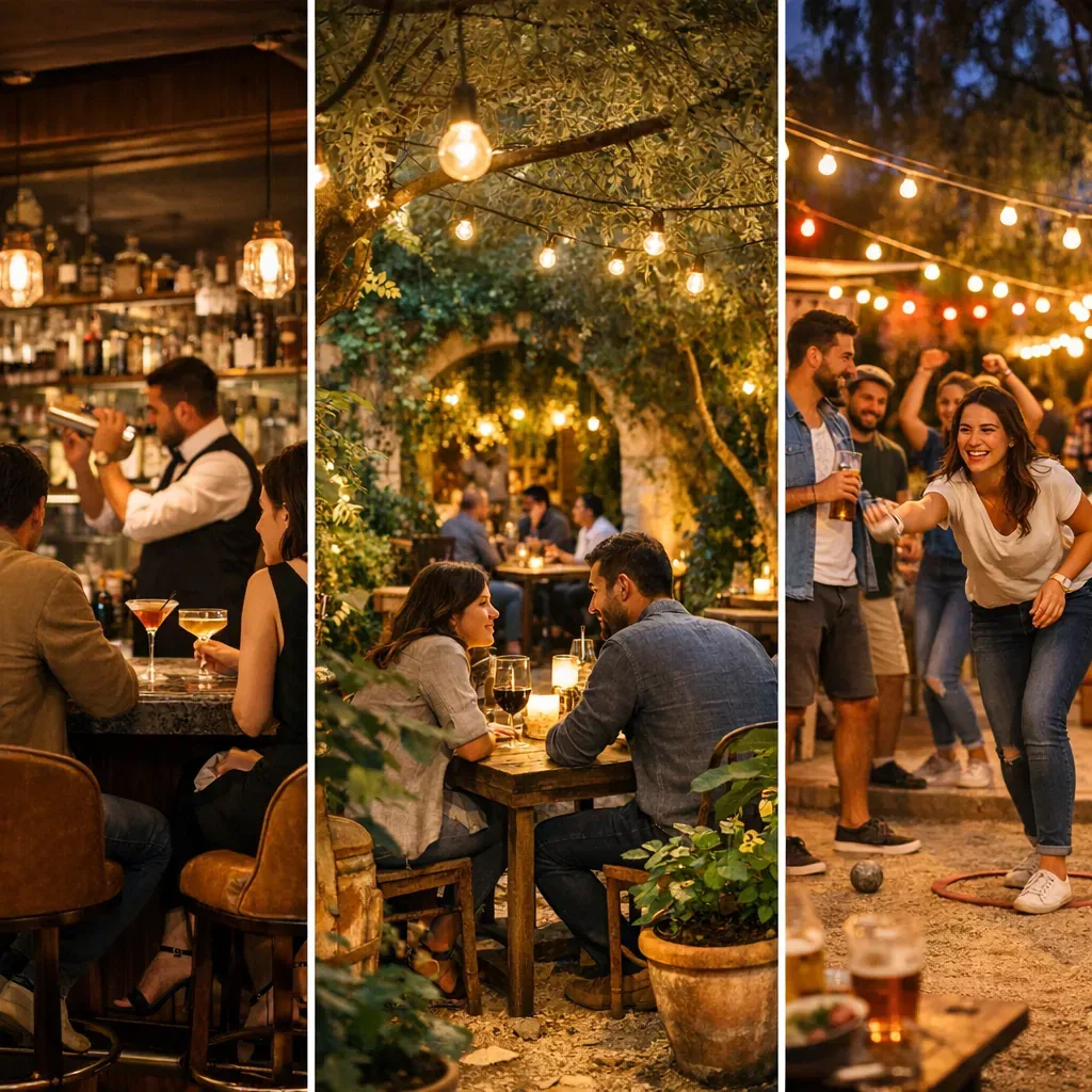 Comment choisir entre un bar à cocktails d’hôtel, un jardin caché et un lieu festif à activité