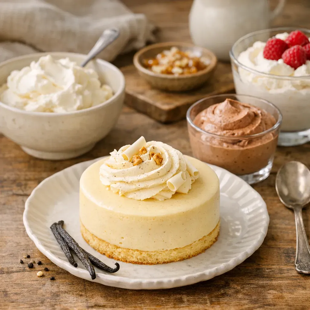 Mascarpone, mousse ou bavarois : choisir la bonne texture