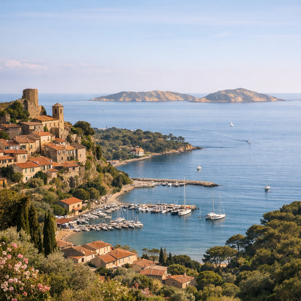 Les beaux villages autour de Hyères méritent une autre carte