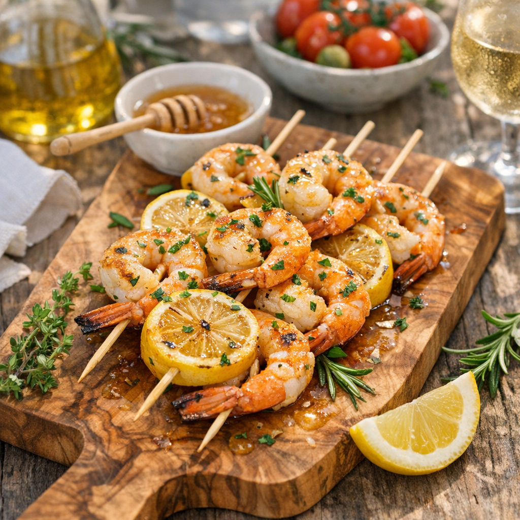 Comment réussir des brochettes de crevettes bien marinées