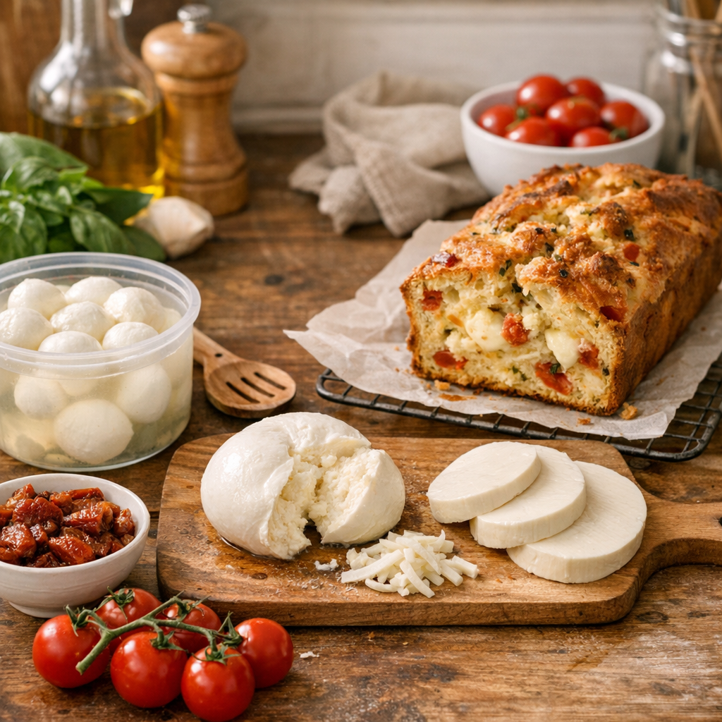 Quelle mozzarella choisir pour éviter un cake détrempé