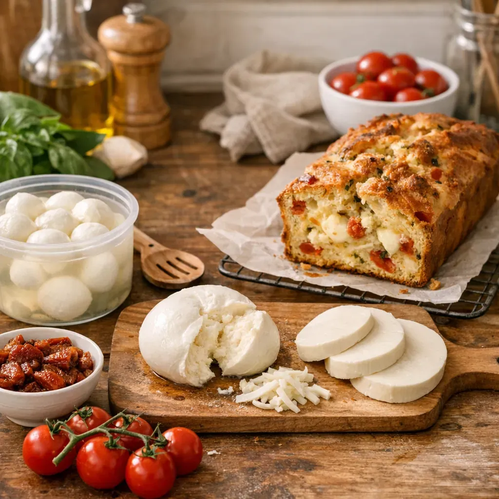 Quelle mozzarella choisir pour éviter un cake détrempé
