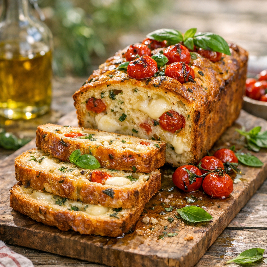 Comment réussir un Cake mozzarella tomate sans mie mouillée