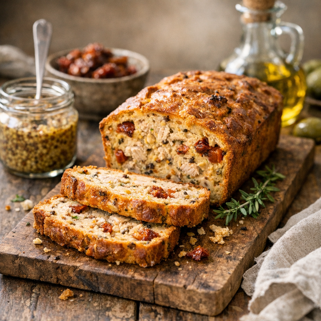 Comment réussir un Cake au thon, à la tomate et à la moutarde