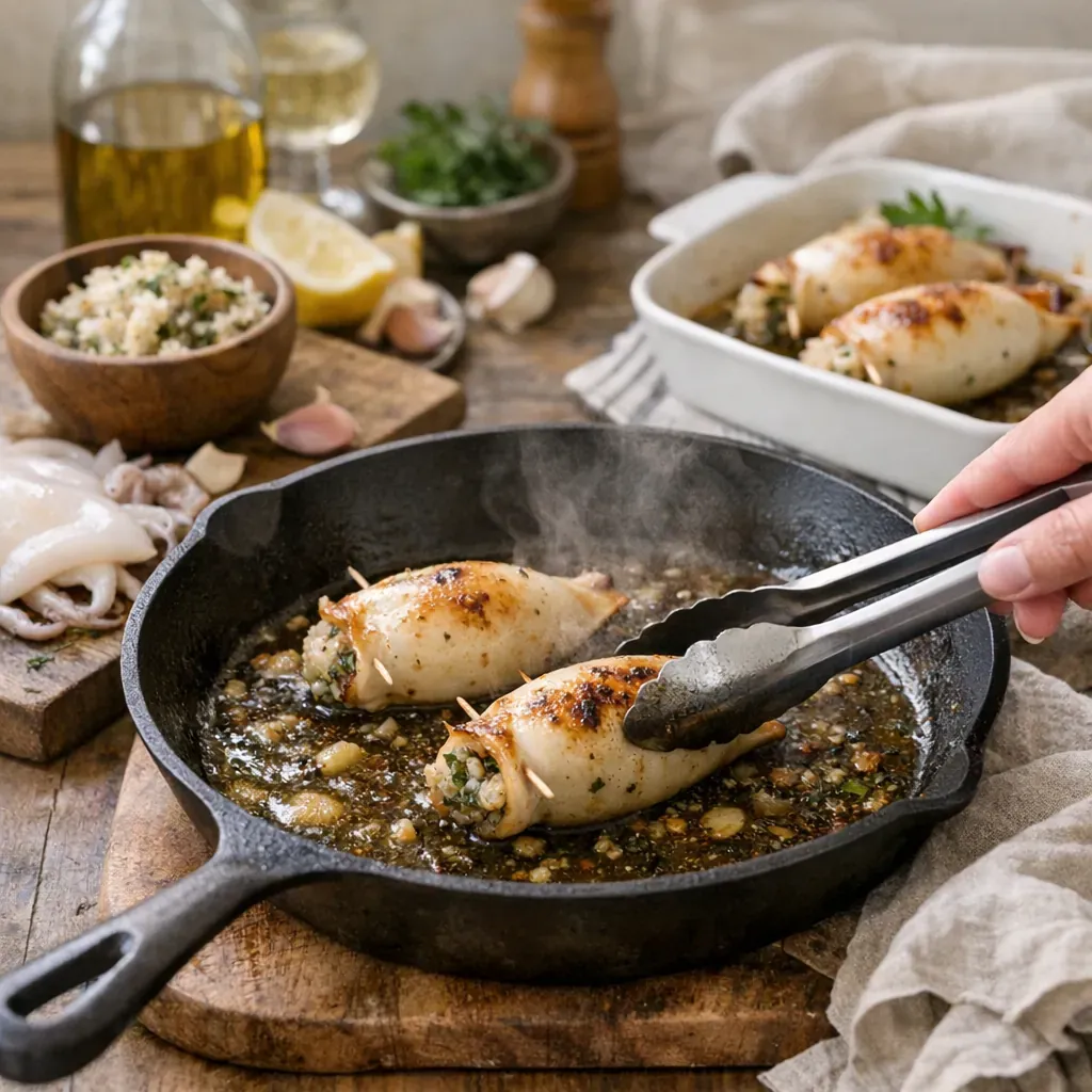 Cuisson et conseils : obtenir un calamar tendre, pas caoutchouteux