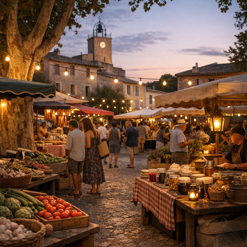 Les marchés des producteurs en Provence ne sont pas tous matinaux