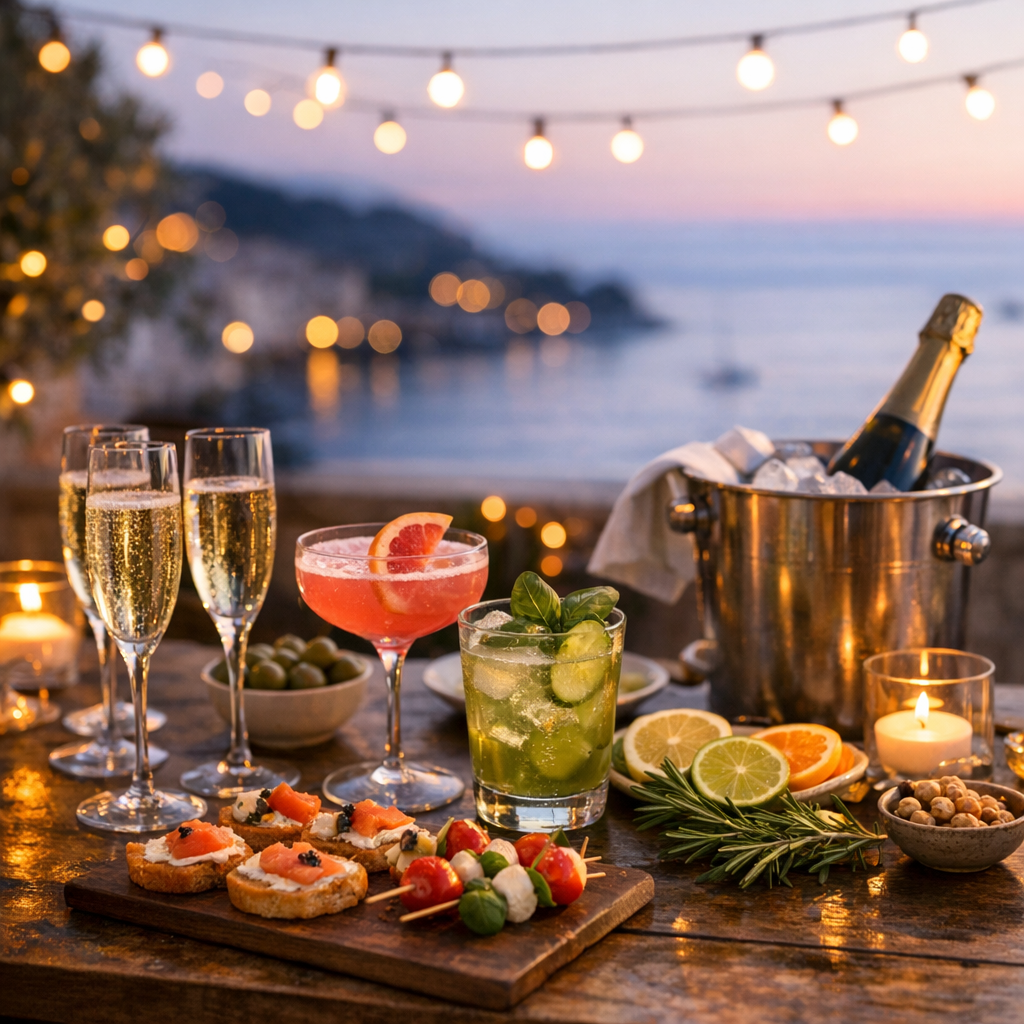 Le cocktail pour le Nouvel an : festif, simple et bien servi