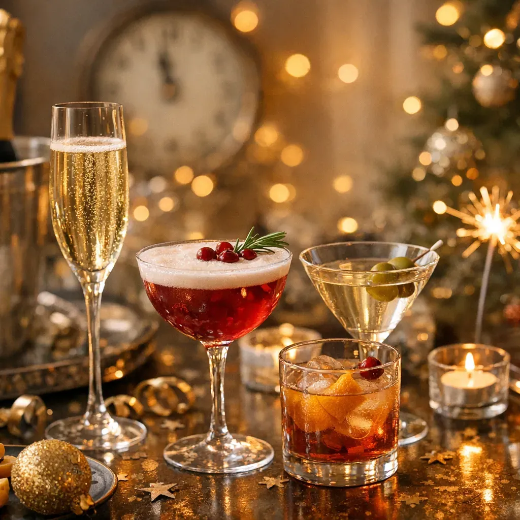 Cocktails pour Noël et le Nouvel An : quel style choisir selon le moment ?