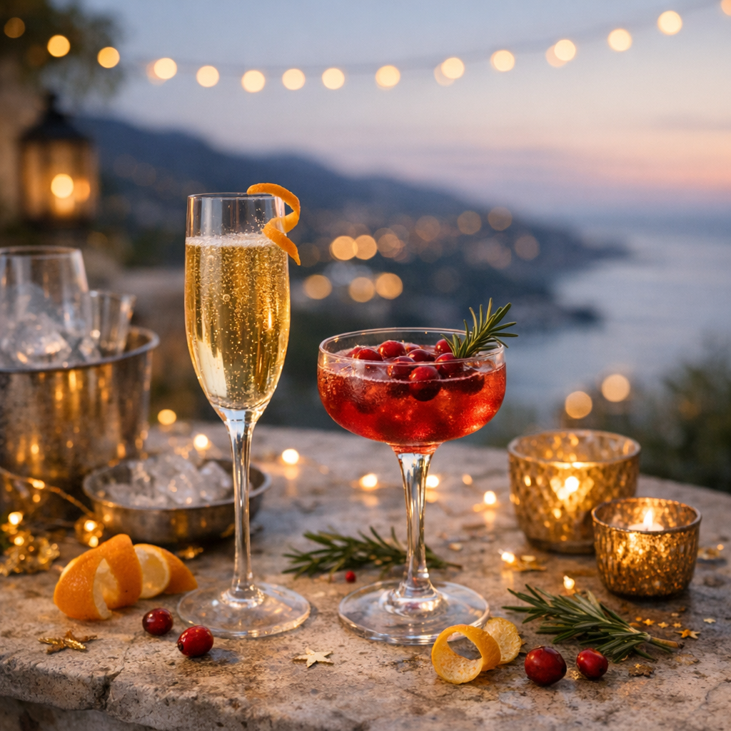 Le cocktail pour le Nouvel An : idées festives, faciles et élégantes