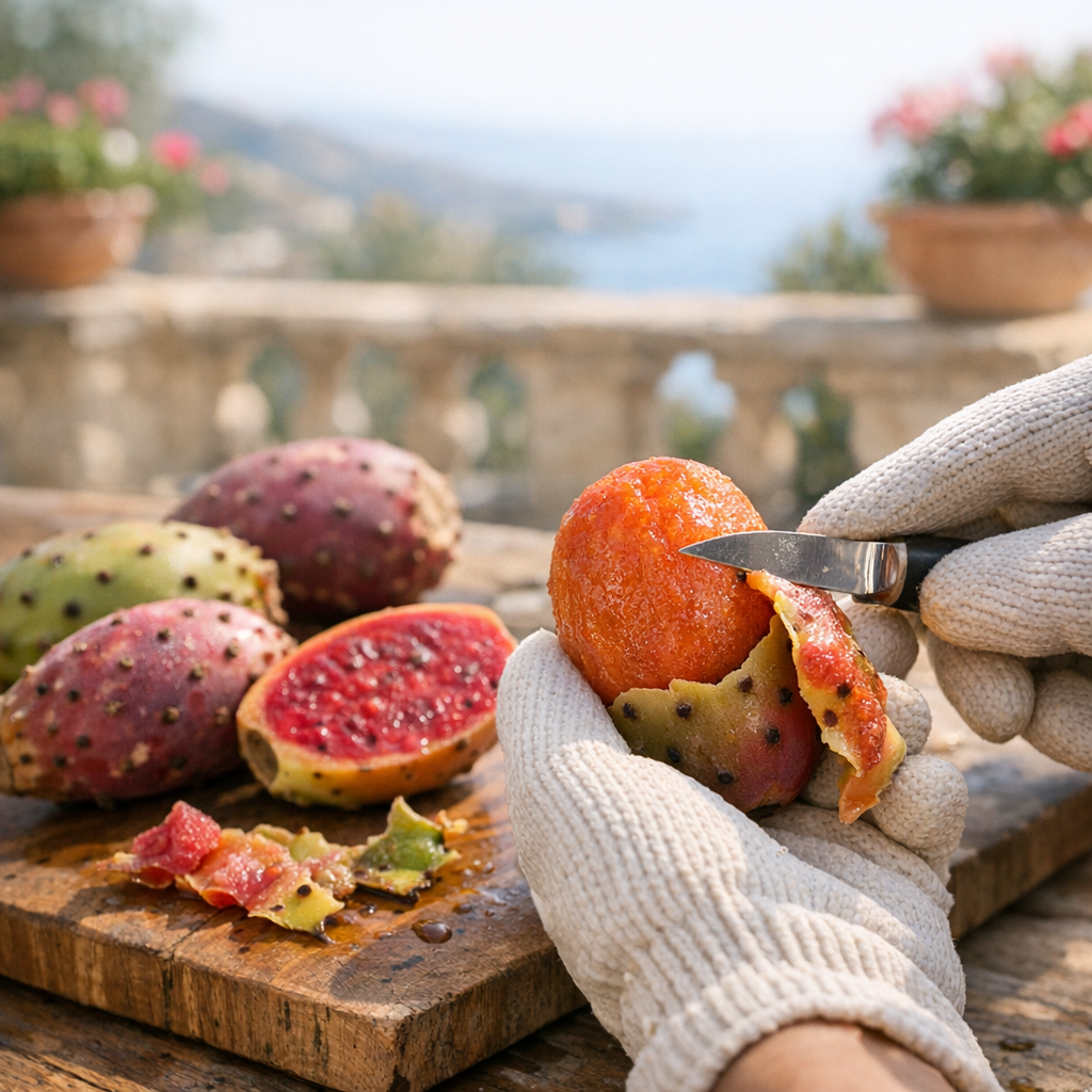 Comment manger des figues de Barbarie sans se piquer ?