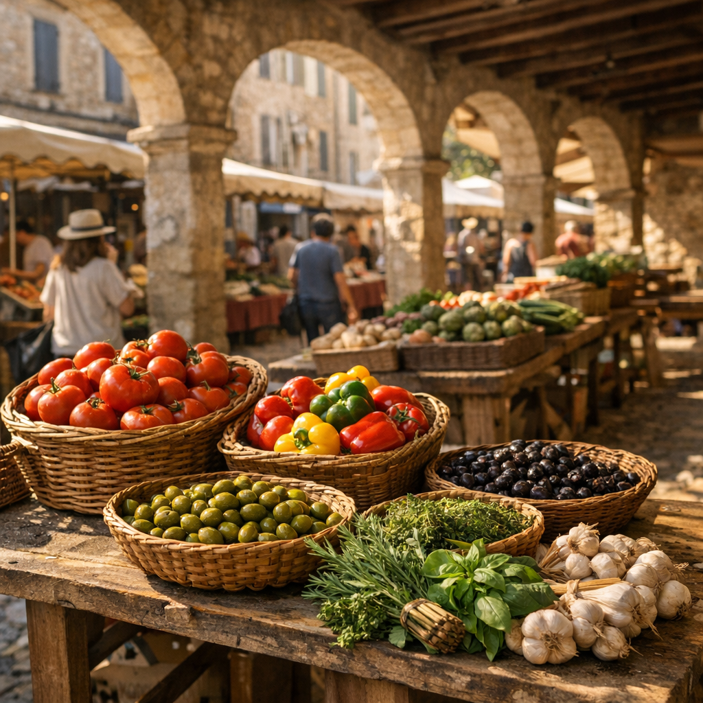 Comment reconnaître un vrai marché provençal en Provence