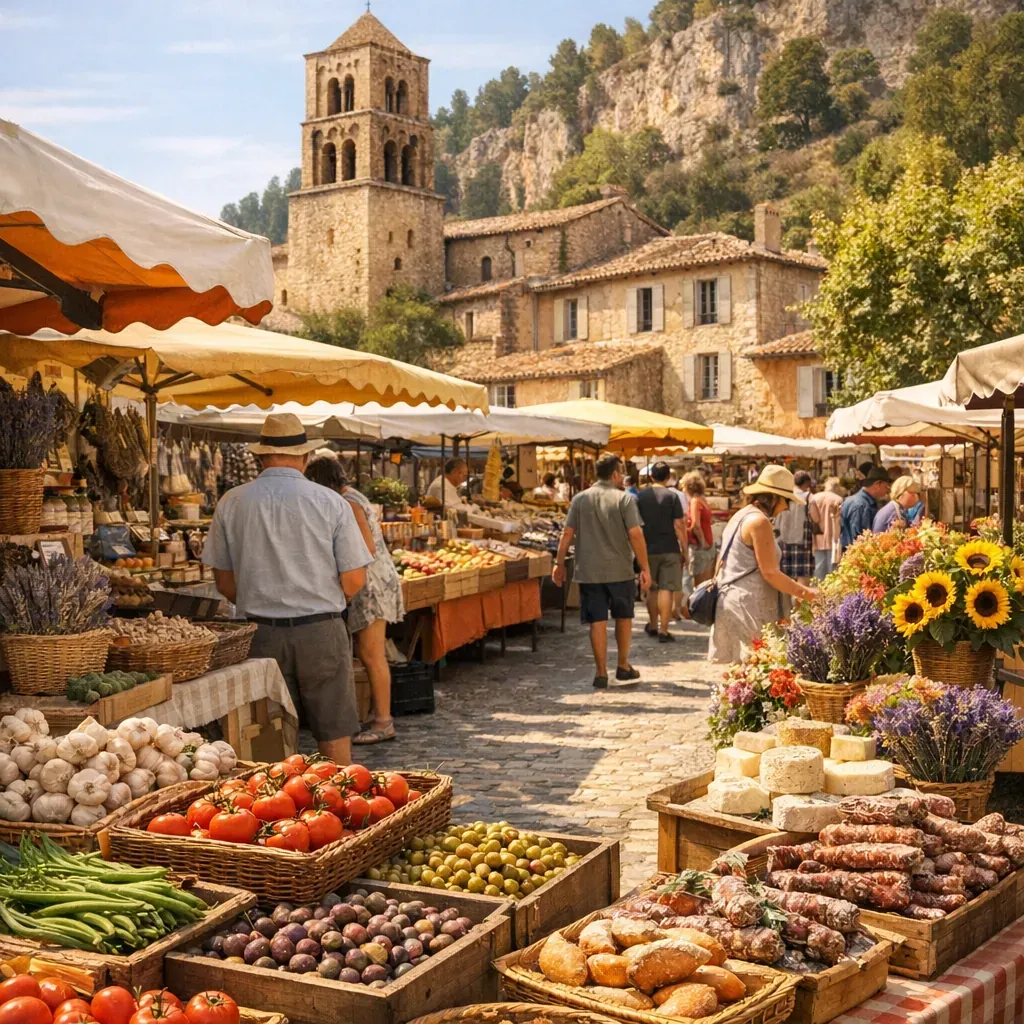 Les marchés hebdomadaires de Provence : jours, saisons et territoires à ne pas mélanger