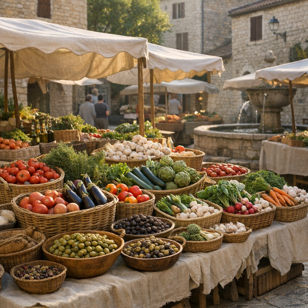 Comment reconnaître un vrai marché de Provence