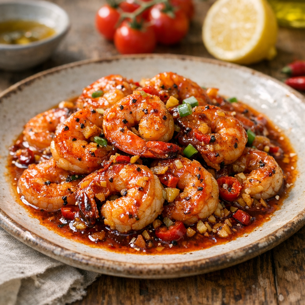 Comment réussir des Crevettes en Sauce piquante à la maison