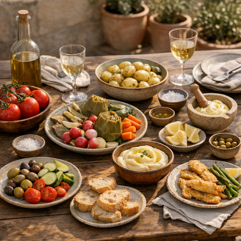 Composer un repas provençal sans empiler les classiques