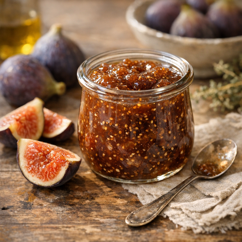 Le confit de Figues se prépare avec une cuisson courte et précise