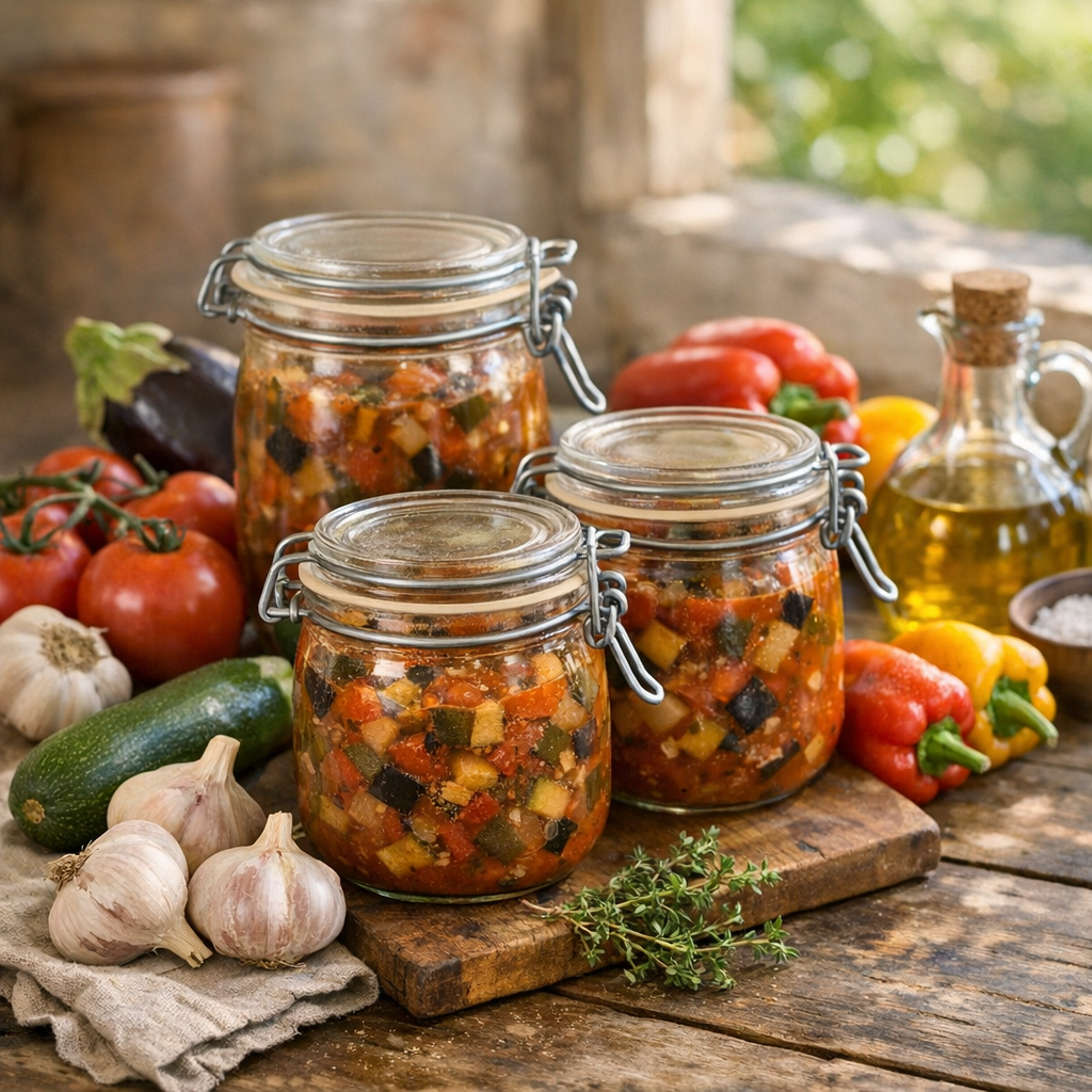 Comment conserver la ratatouille maison sans risque ?