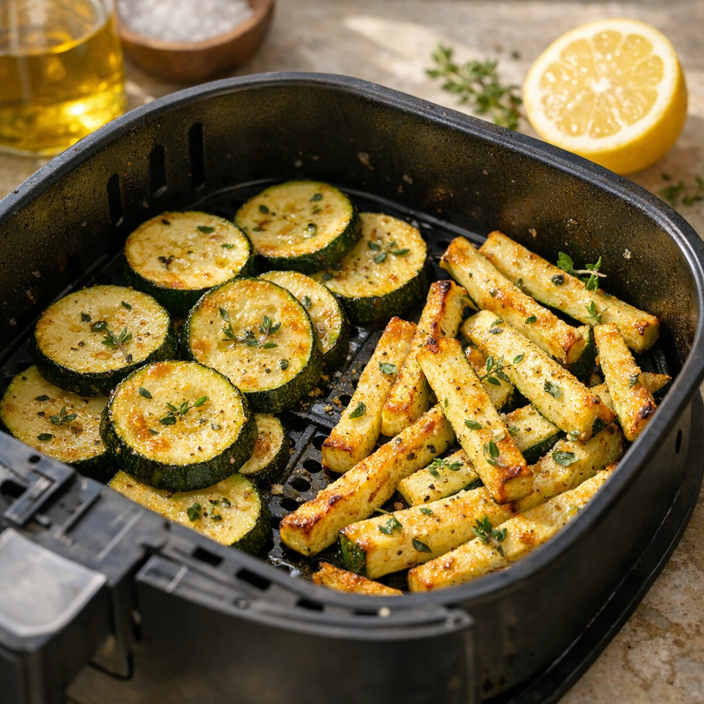 Comment réussir des Courgettes dans un Air Fryer Ninja