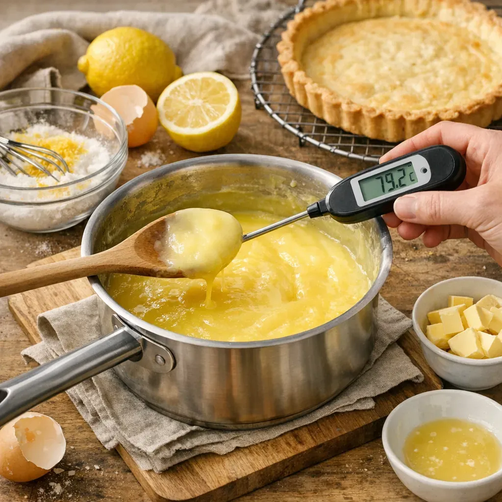 Préparer la crème au citron : étapes et point de cuisson