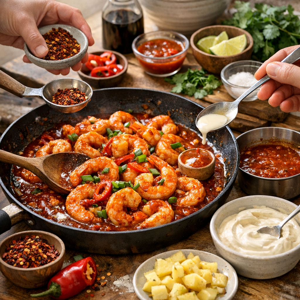 Astuces et conseils&nbsp; : doser le piquant, corriger la sauce, varier la recette