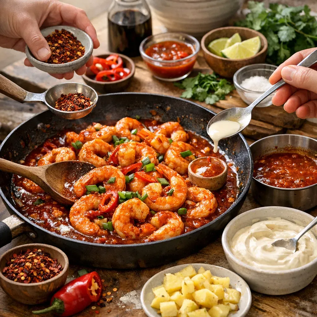 Astuces et conseils : doser le piquant, corriger la sauce, varier la recette