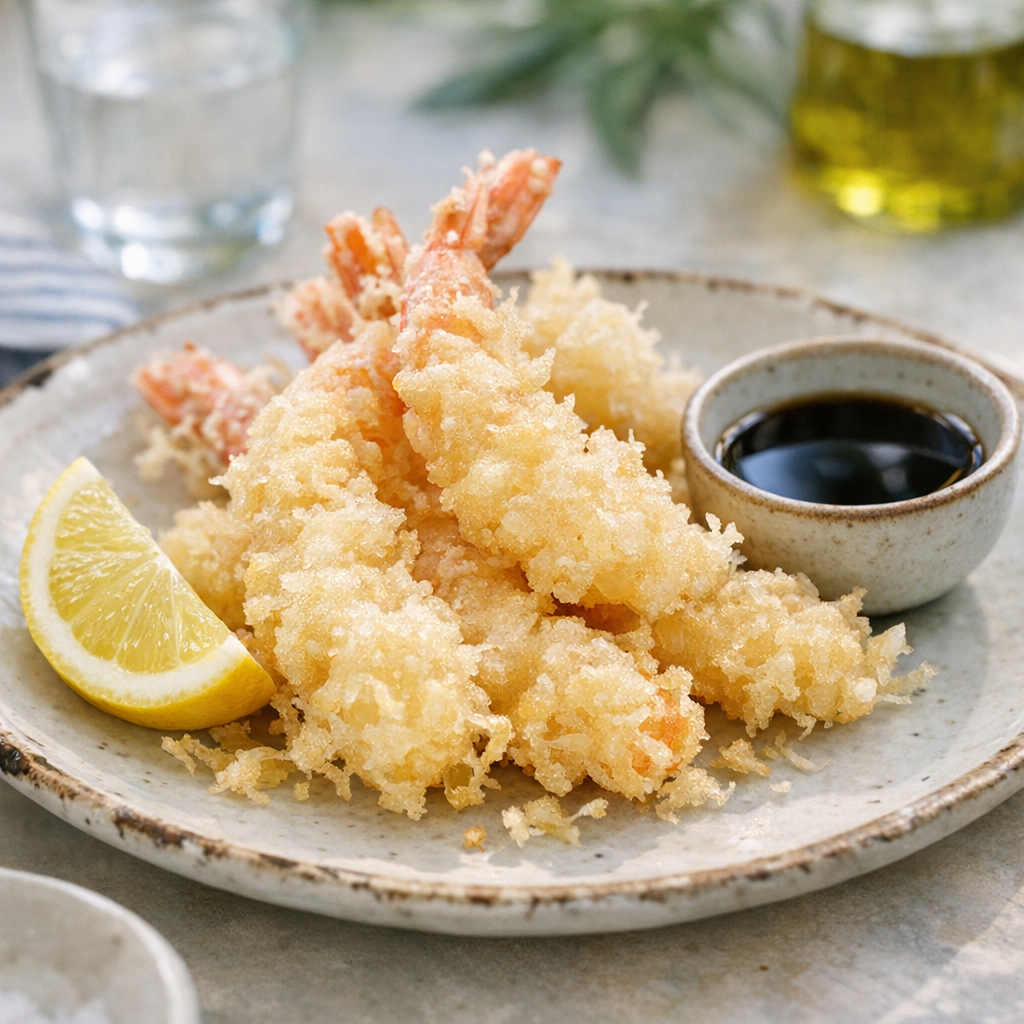 Comment réussir une recette de crevettes Tempura croustillantes