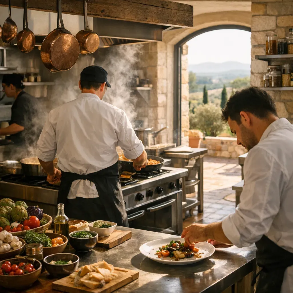 L’actualité des cuisines en Provence montre une scène professionnelle bien réelle autour d’Aix-en-Provence