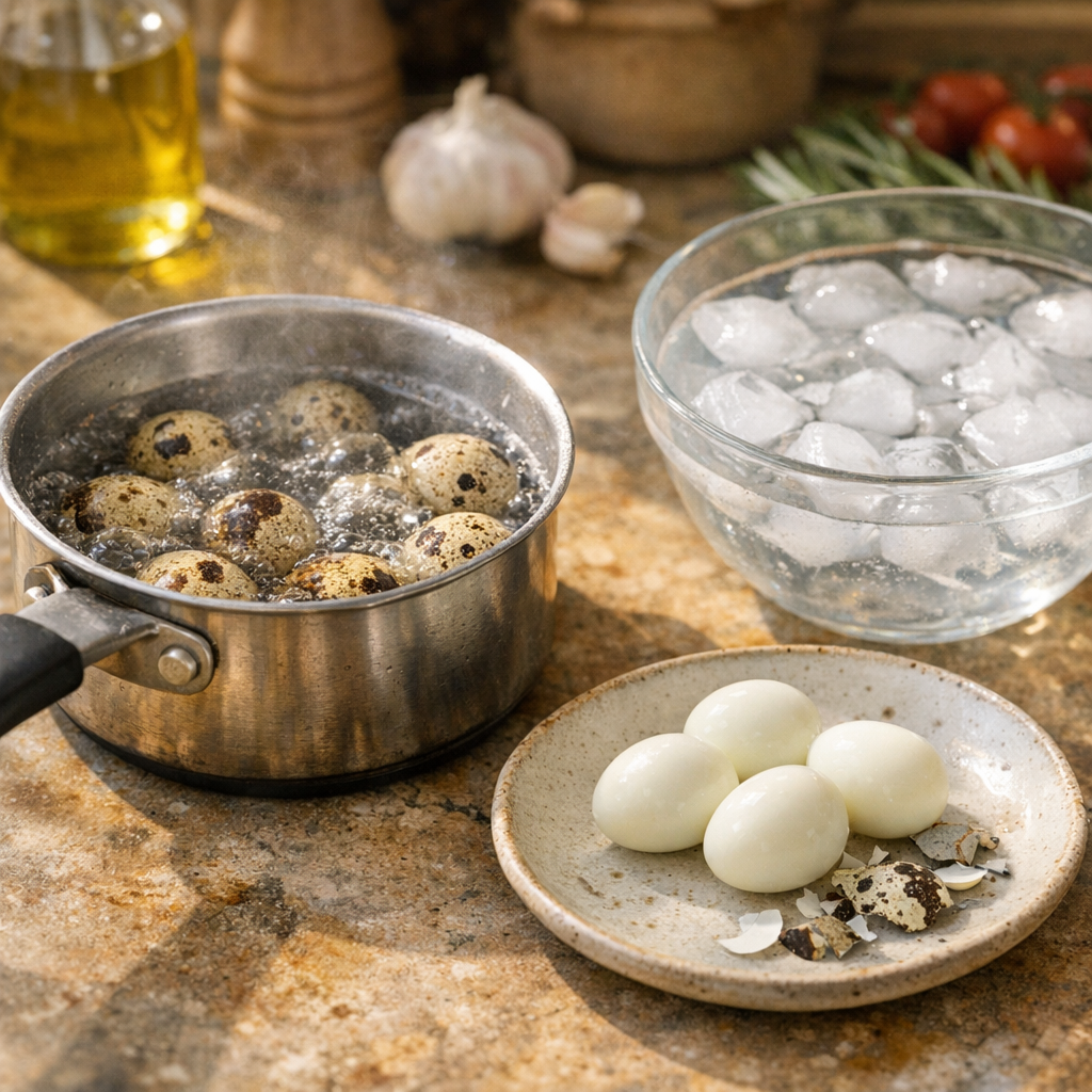 Comment réussir la cuisson des œufs de caille à tous les coups