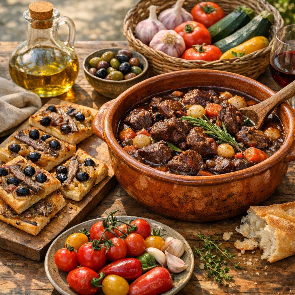 La Gastronomie Provençale mêle terroirs, spécialités et usages