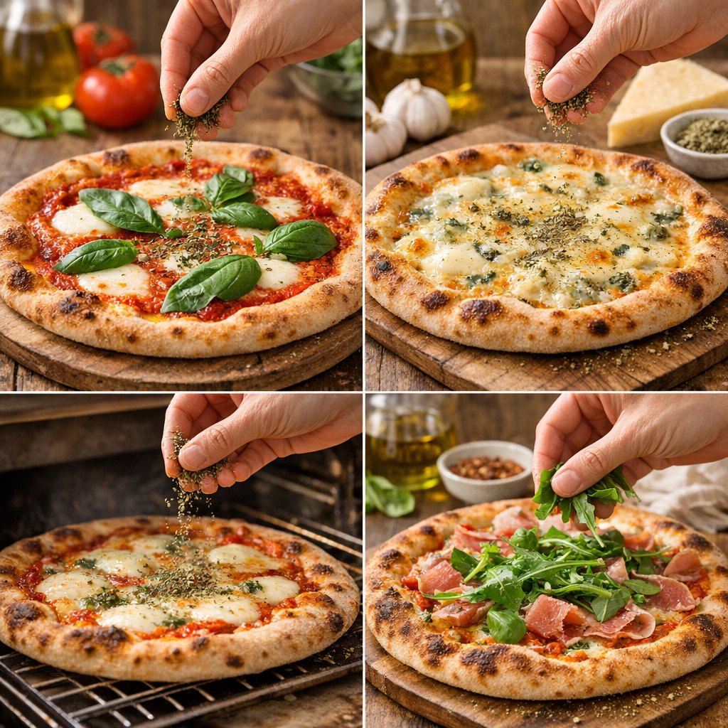 Nos conseils d’utilisation des herbes à pizza selon la base, le fromage et le moment d’ajout