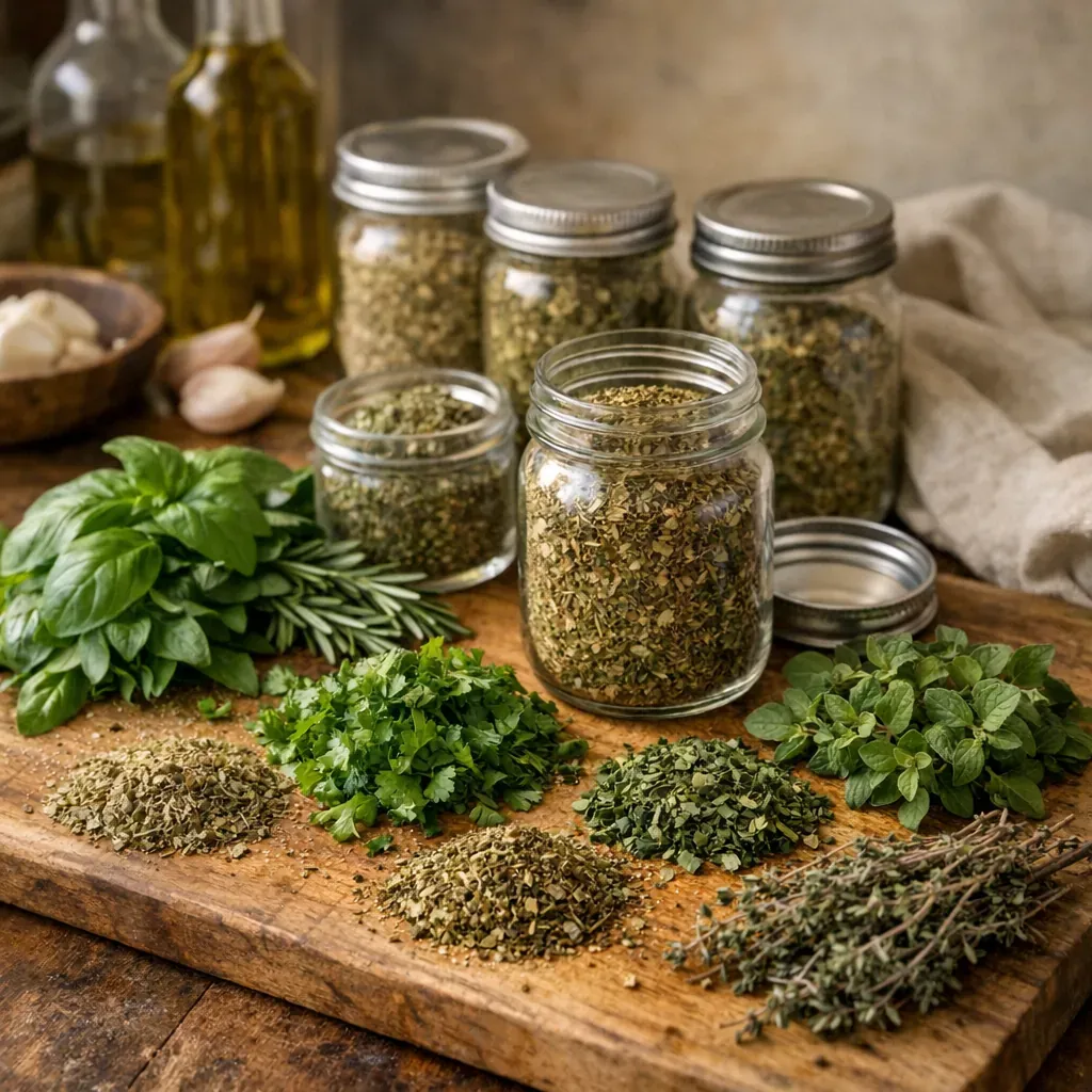 Quelles herbes trouve-t-on le plus souvent dans les recettes et les pots du commerce ?