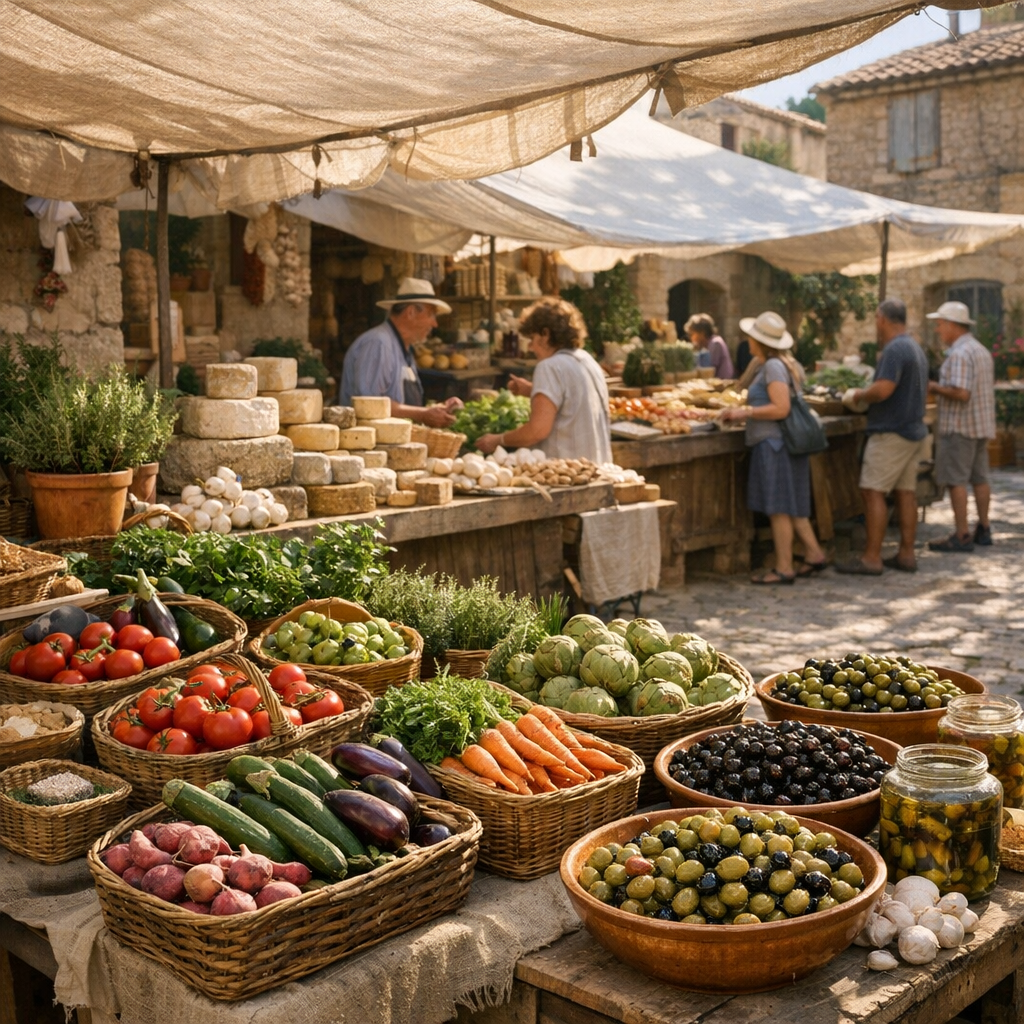 Choisir un marché du dimanche en Provence selon l’ambiance