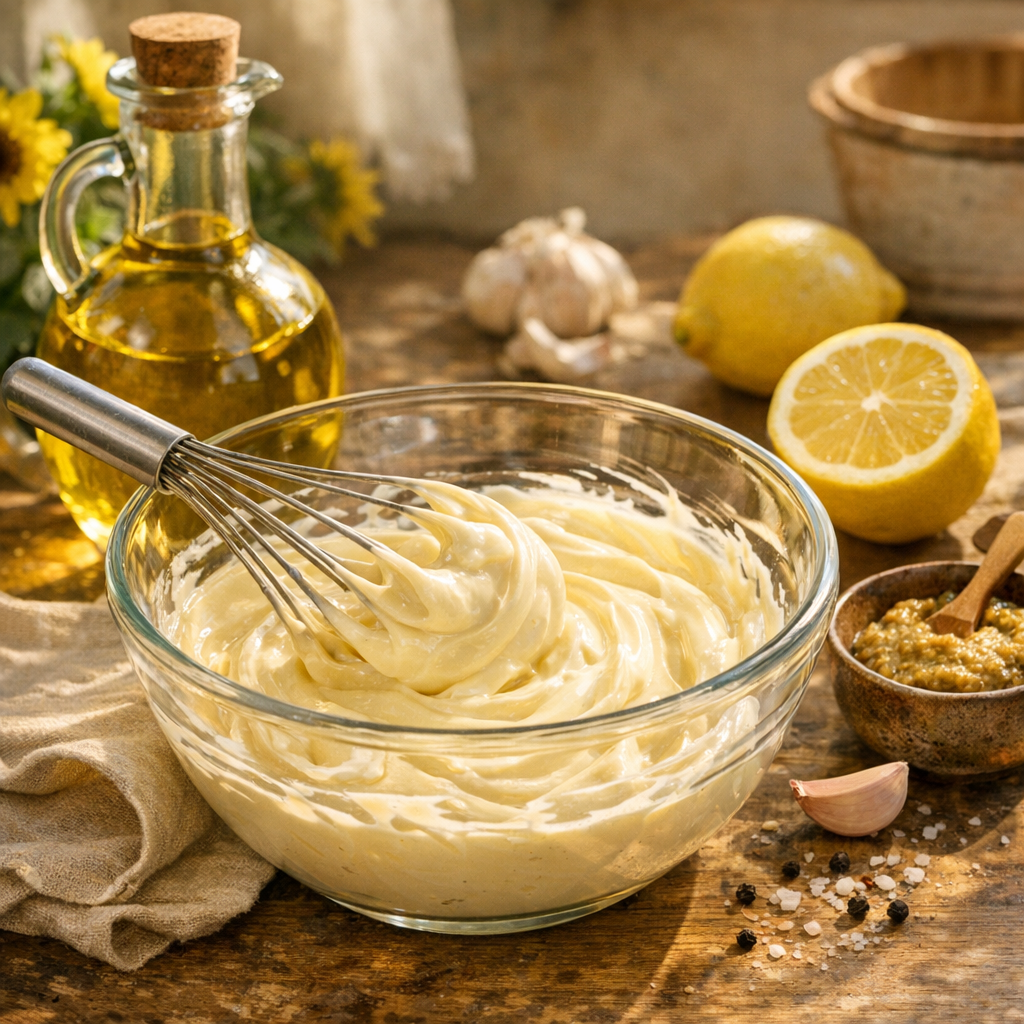 La mayonnaise Thermomix inratable : ferme, facile et stable
