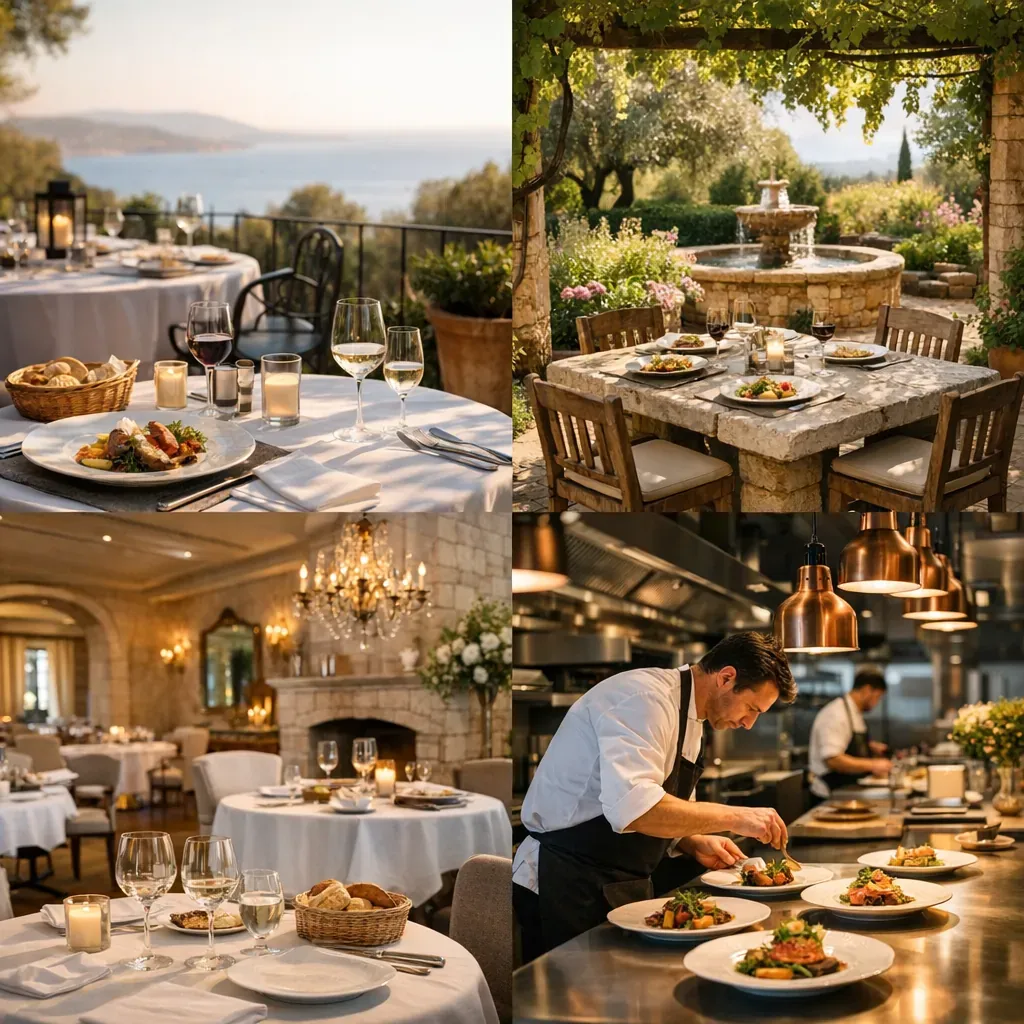 Table, jardin, hostellerie : 4 profils de restaurants d’exception dans le Var à ne pas confondre