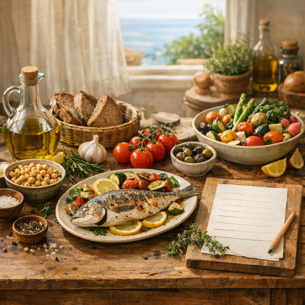 Comment composer des menus de Régime méditerranéen crédibles