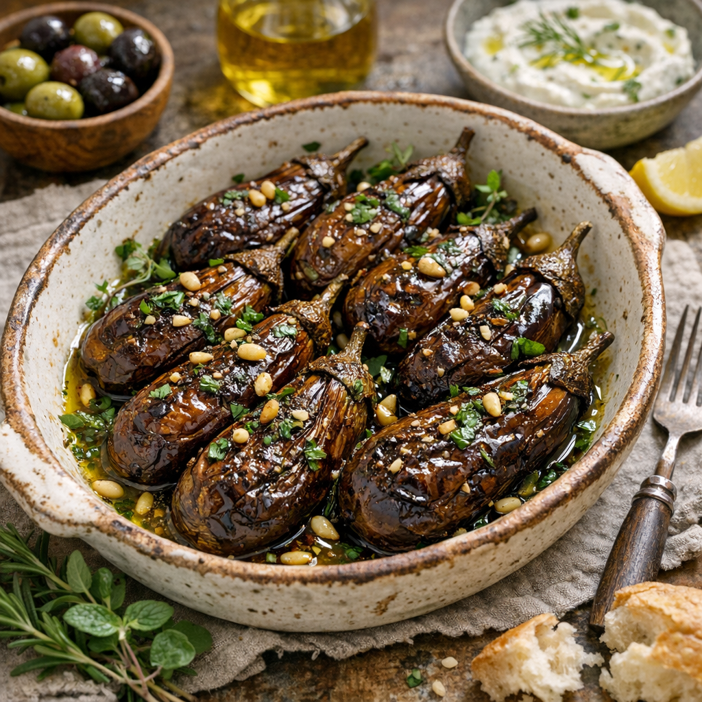 Les mini Aubergines se cuisinent rôties, farcies ou sautées