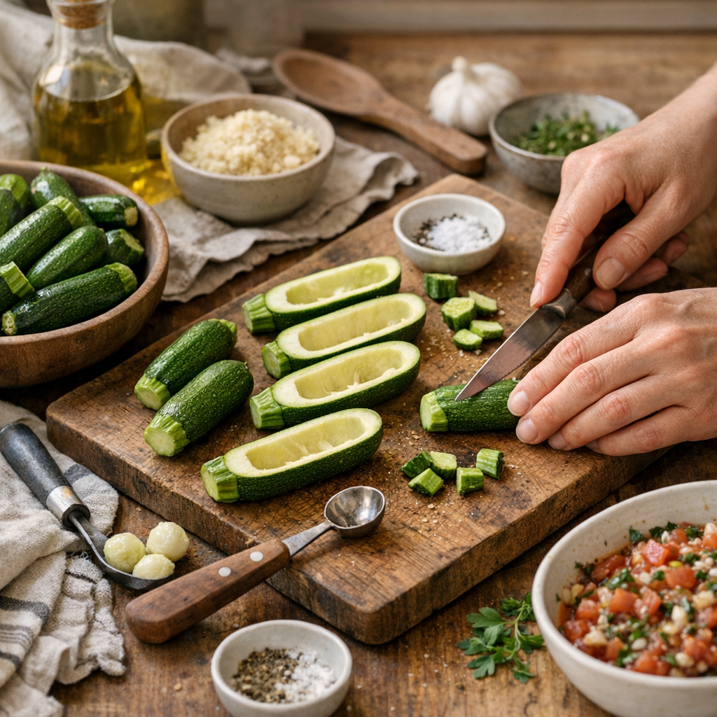Préparation de la recette