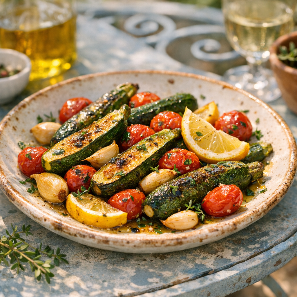 Les mini Courgettes se cuisinent rôties, poêlées ou farcies